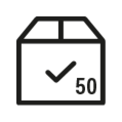 50 Kutu İçi Miktar - Box Quantity