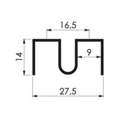 Alüminyum Üst Ray / Upper Rail